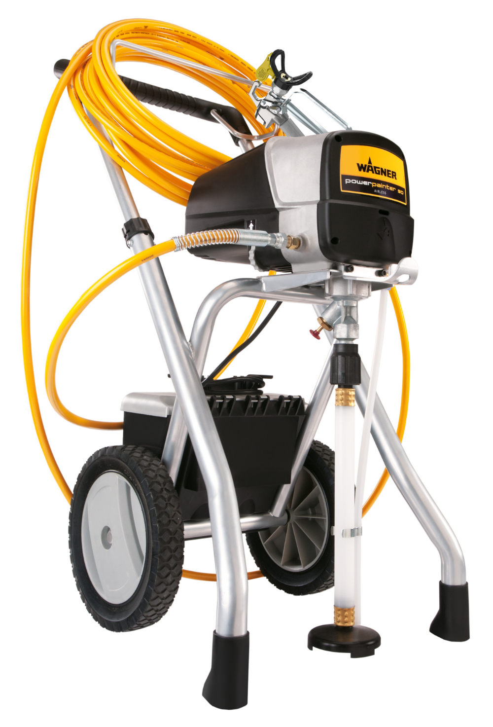 spuitapparatuur, plunjerpomp, airless, airmix