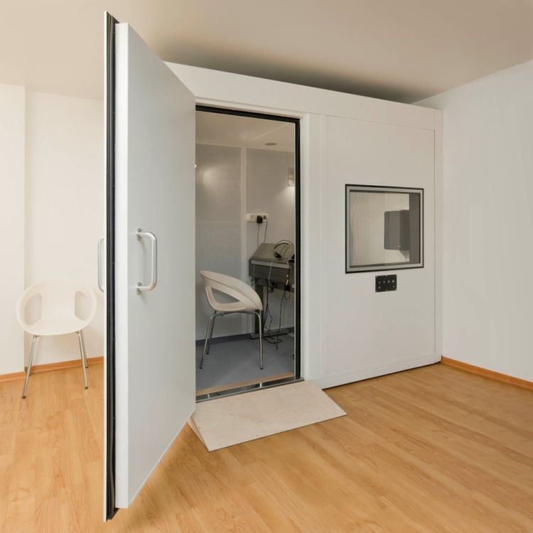 Audiometrie cabine, voorgemonteerd of in kitvorm