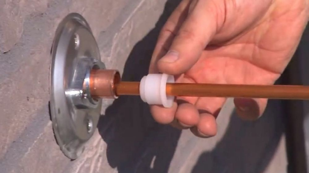 staaf robinet extérieur antigel vastmaken