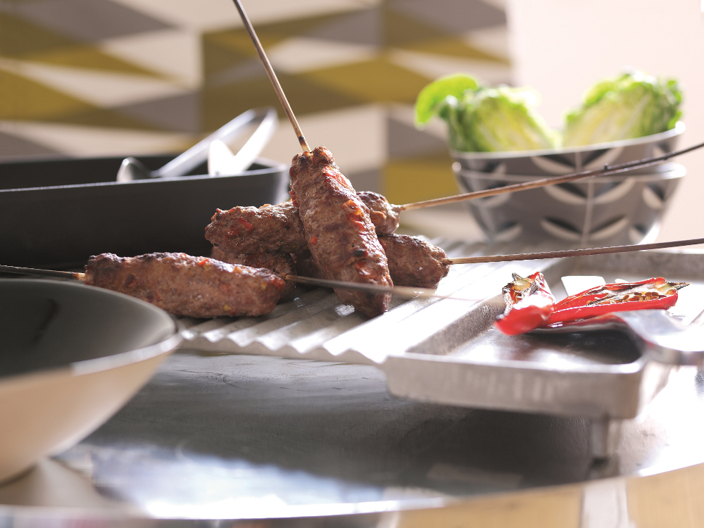 lamsgehaktbrochetten uit Wales HCC Meat Promotion Wales