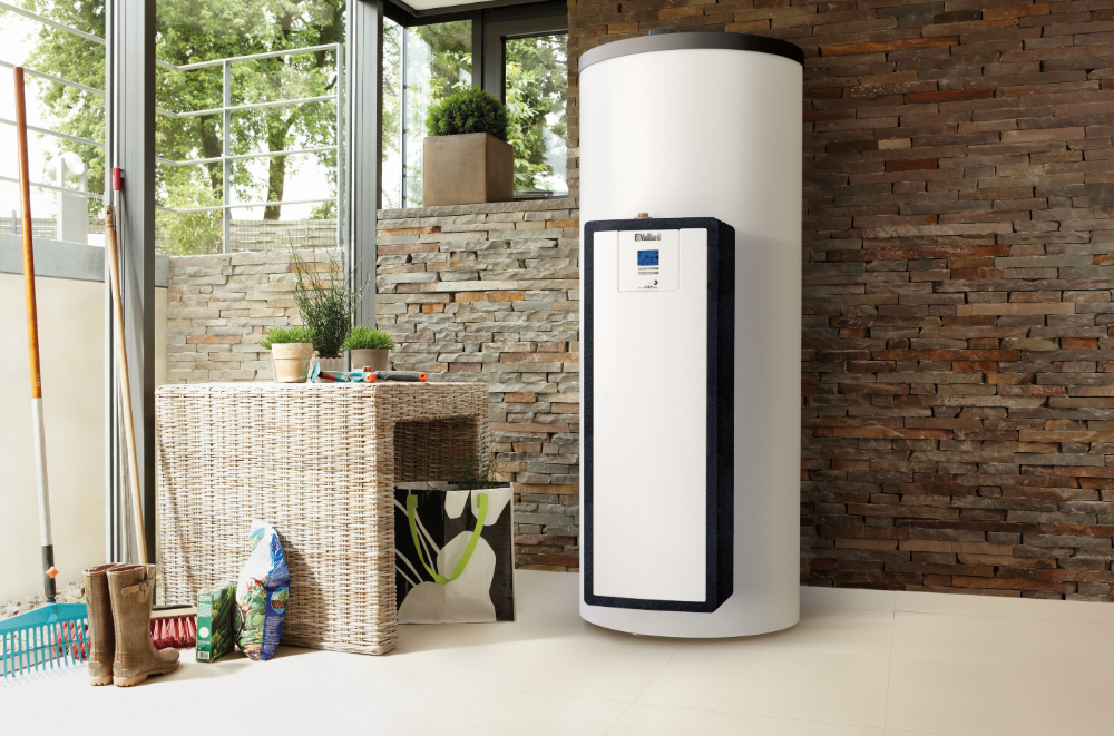 zonneboiler, voorraadvat