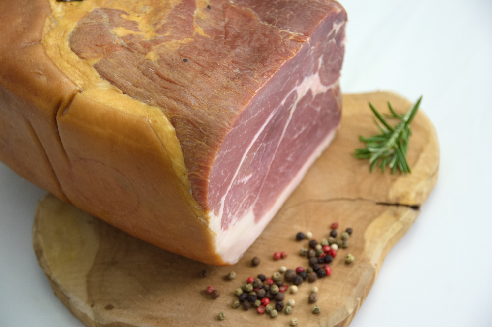 PQA Porc Qualit&eacute; Ardennes ham met label