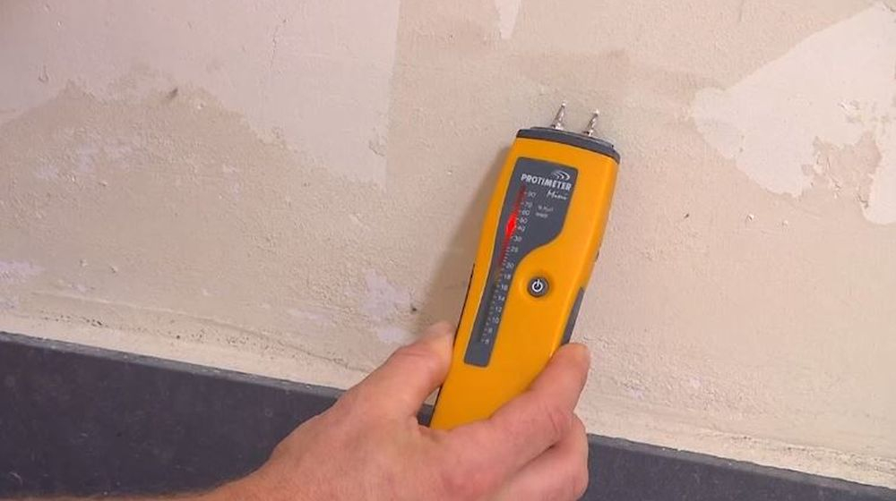 opstijgend vocht vochtmeter
