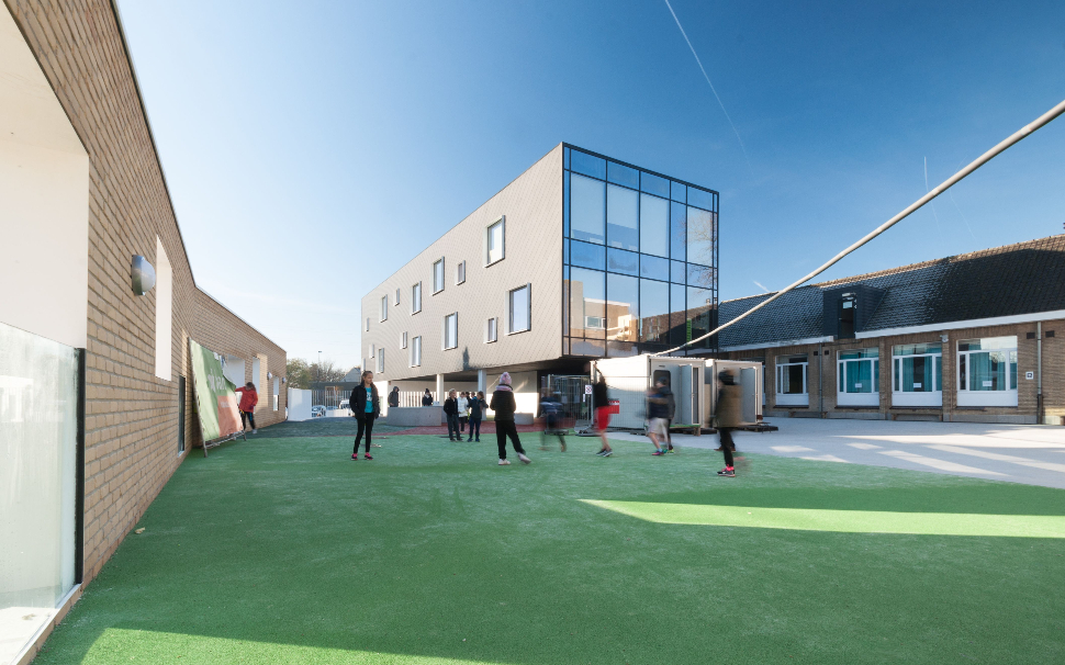 Spanjeschool Roeselare, Groep III Architecten, jAu fotografie