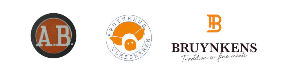 Bruynkens logo nieuwe huisstijl vleeswarenbedrijf