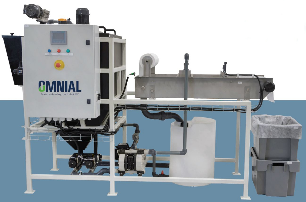 De Ecomatic 400 zuivert tot zo’n 4.800 liter afvalwater per dag