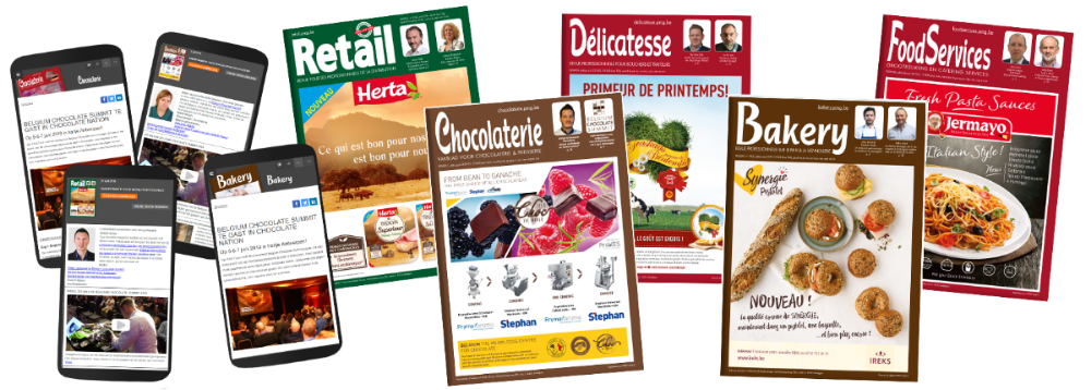Retail, D&eacute;licatesse, FoodServices, Chocolaterie, Bakery