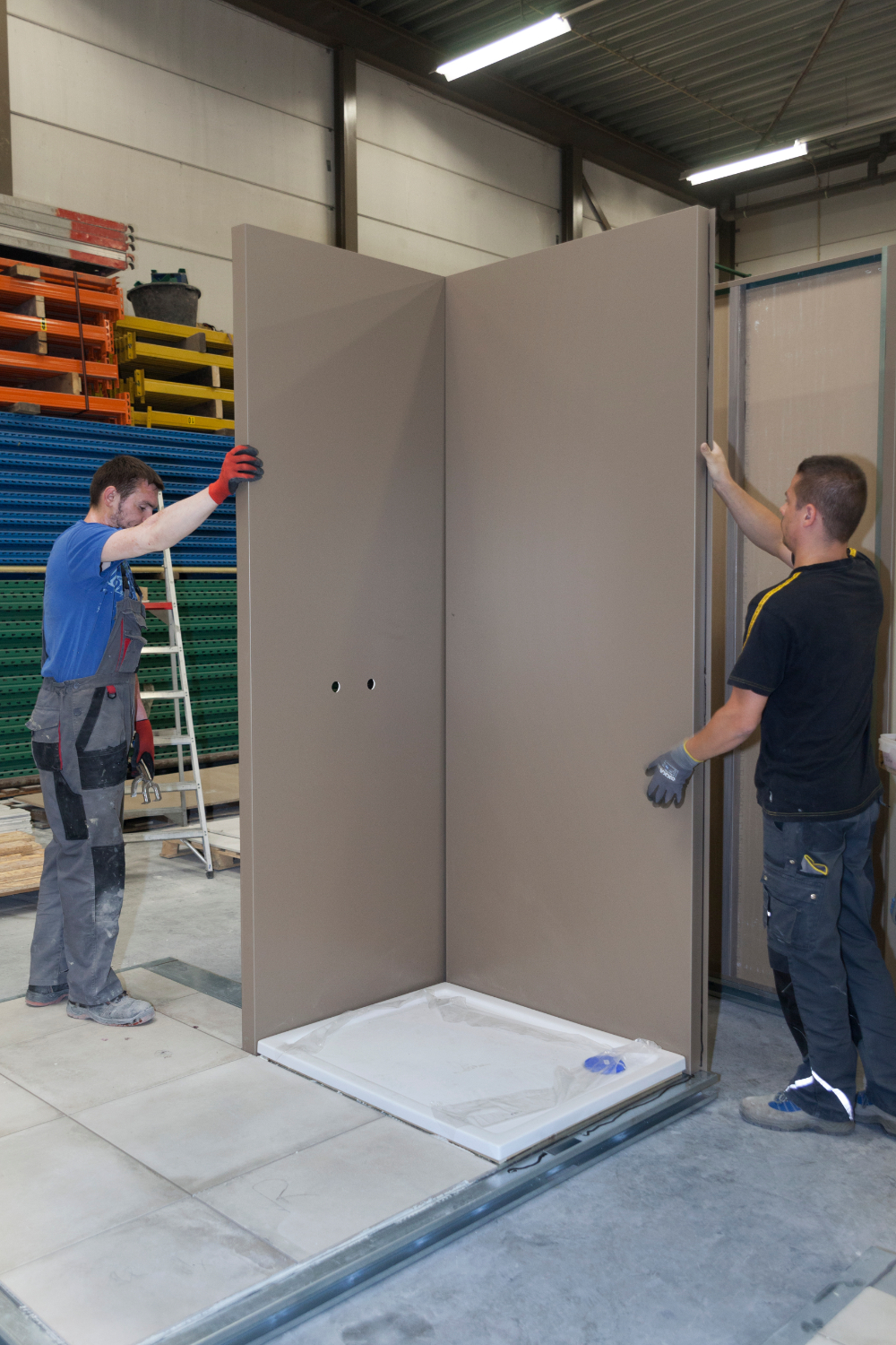 prefab modulaire badkamer