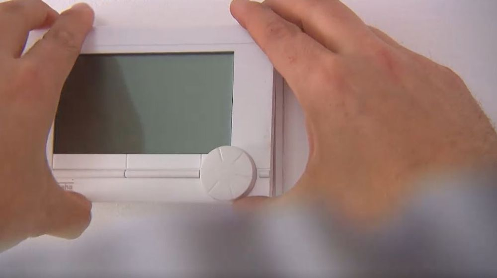 plaatsen van je thermostaat