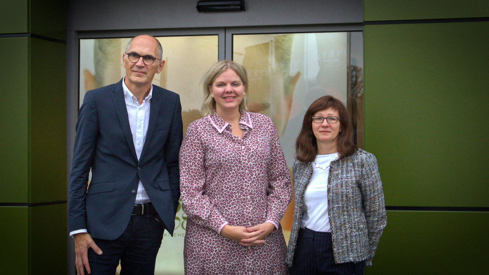 aul David, Annelies Evens en Patricia Demeulder
