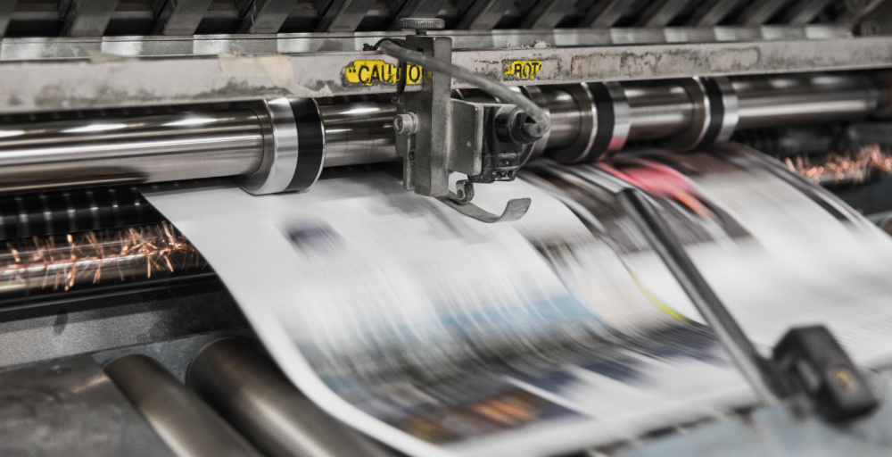 Pers DPG Media krant newspaper druk