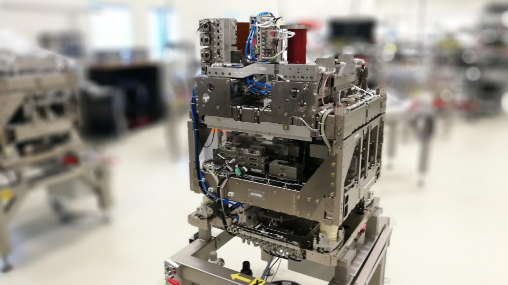 Mechatronische module als apart deelsysteem in de NTS Norma montage