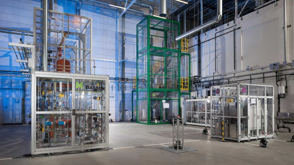 CLO pilot plant te Brightlands Chemelot Campus, Geleen