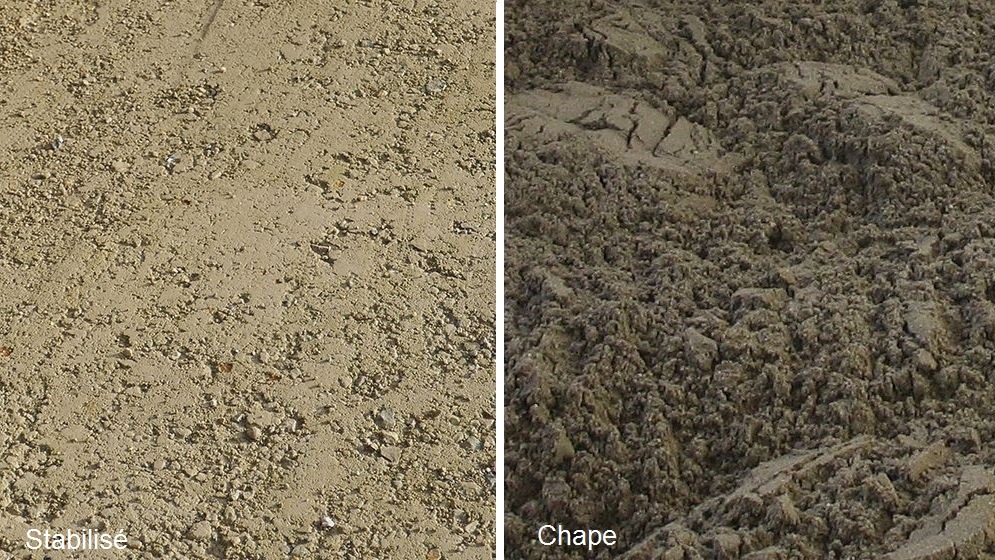 chape stabilisé