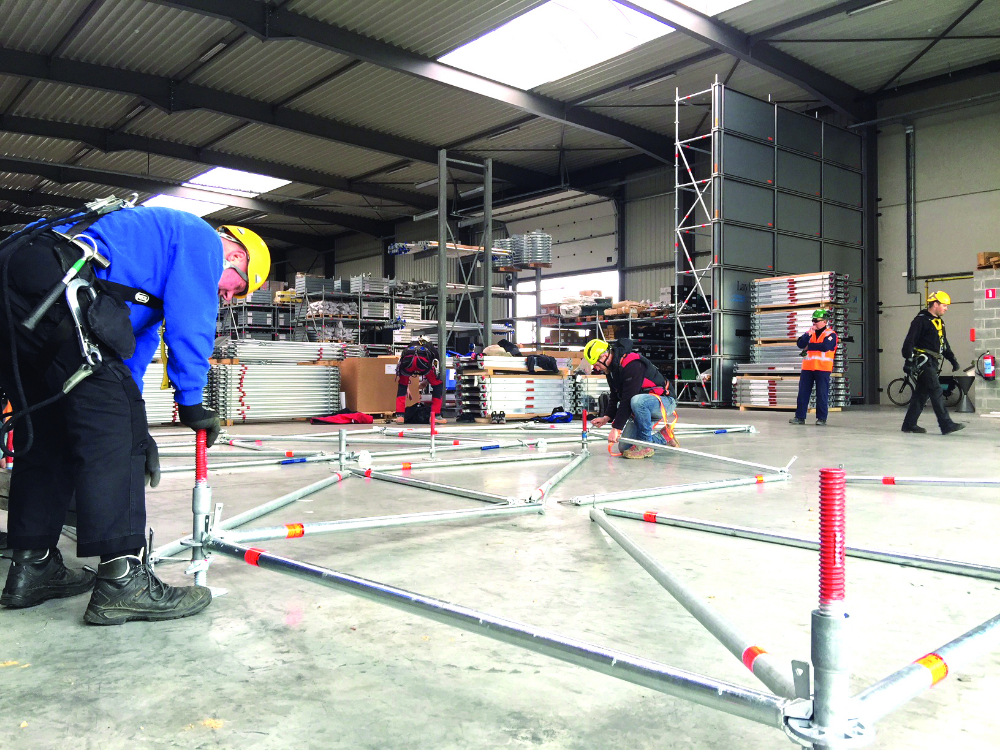 modulaire Lightweight-lijn systeemsteigers