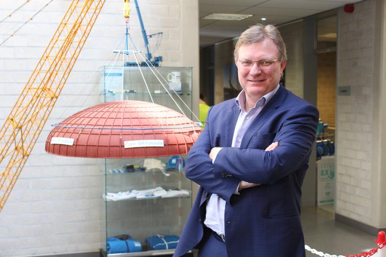 Guy Frederickx, Global Fleet Director bij Sarens