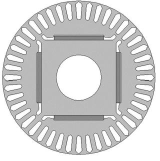 Elektrische motoren PMSM SYNRM