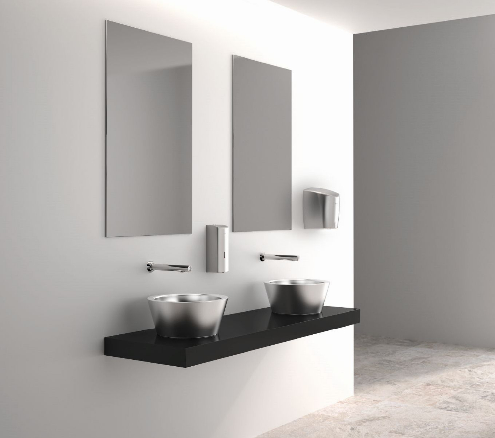 Met de ALGUI rvs wastafels blinkt ook utiliteitssanitair uit in esthetiek