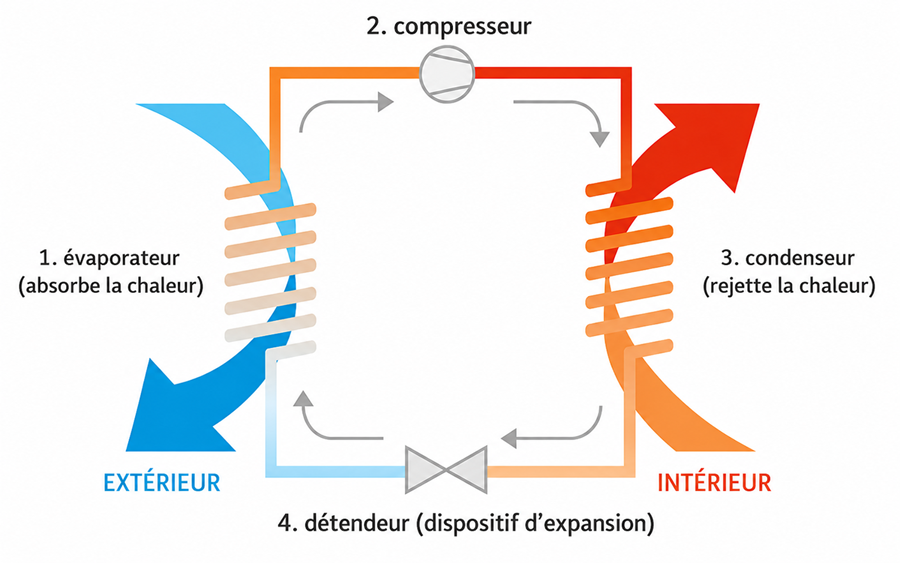pompe a chaleur auir air