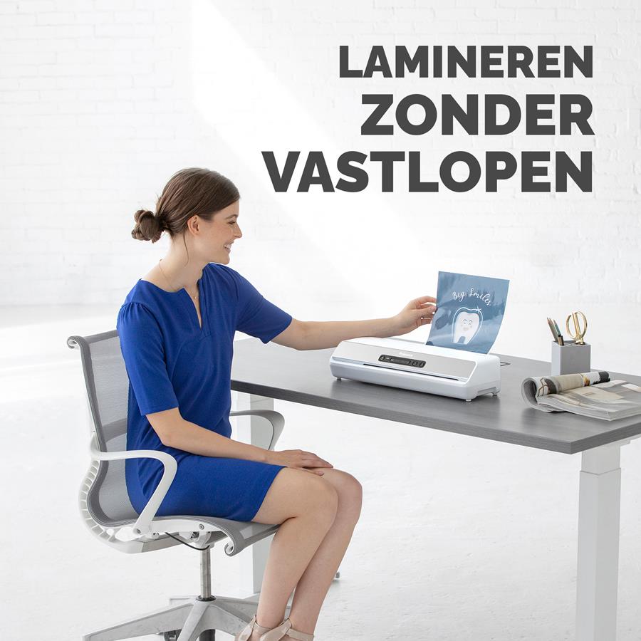 lamineren zonder vastlopen 
