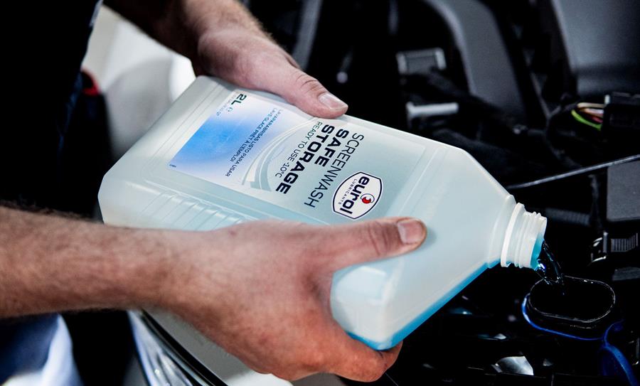  Geen opslagrestricties met de nieuwe Eurol Screenwash Safe Storage