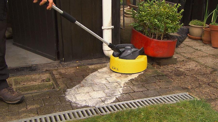 gebruik terrasreiniger
