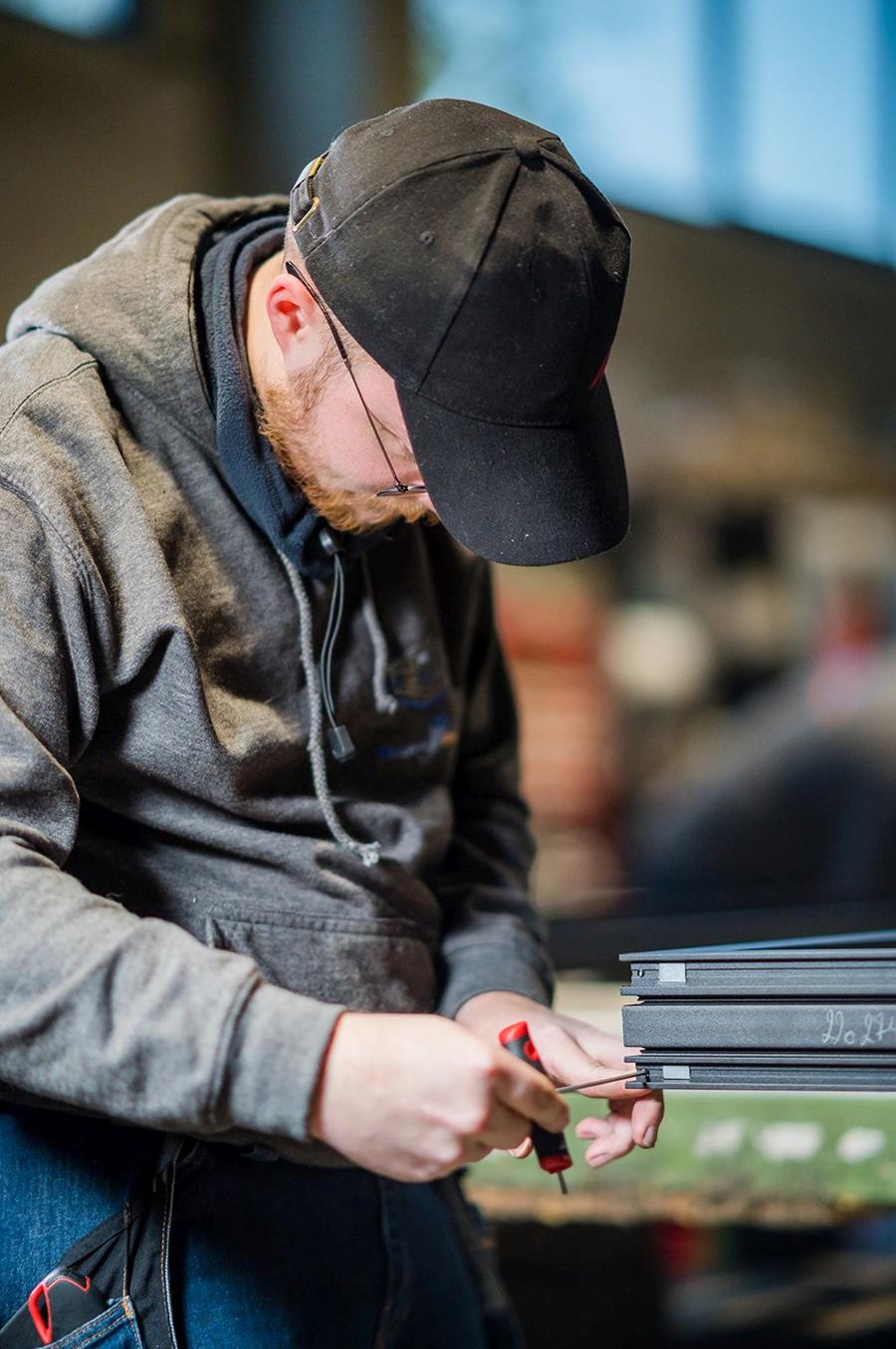 Finitions soignées des menuiseries Alu