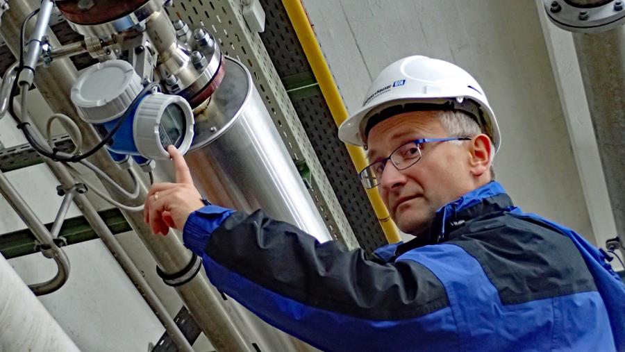 Stoomdebieten volumetrische vortexdebietmeters