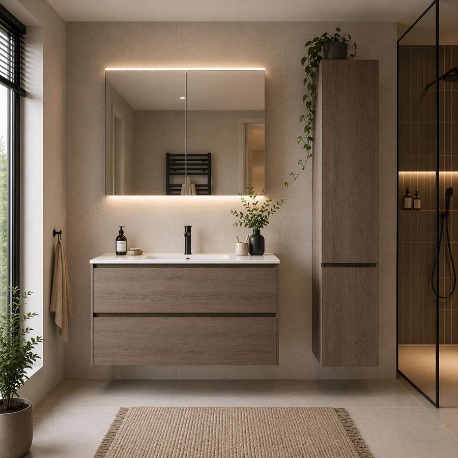 kopfoto opbergen badkamer