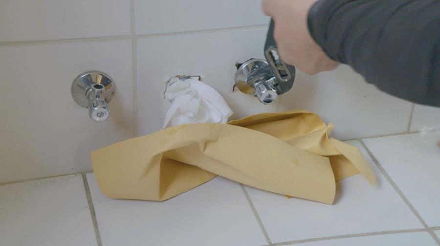 hoekstopkranen verwijderen