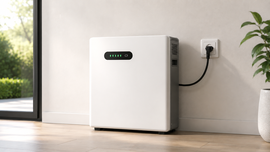 kopfoto plug in thuisbatterij