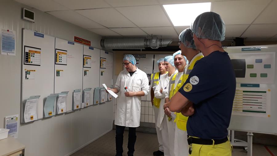 De onderhoudsploeg telt hier zo'n 30 medewerkers. De maintenance-organisatie rust op vier pijlers